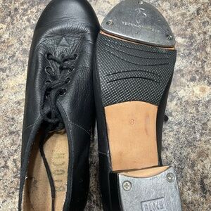 Bloch Technical Black Leather Tap Shoes for Women
